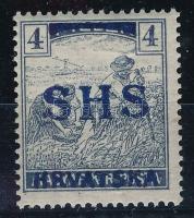 SHS 1918 Arató 4f próbanyomat Signed: Bodor Certificate: Zrinjscak