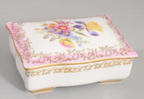 Vintage német bonbonier, jelzett, 12x9 cm