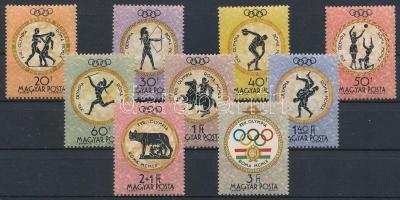 1960 Olimpia III. - Róma sor XIII. A vízjellel