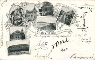 Fonyód Balatonfürdő a Szarvas Vendéglővel