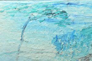 Papp Sándor (1953-): Kerékpárverseny 2. Olaj, vászon, faroston. Jelzett a hátoldalán. Reprodukálva: ...