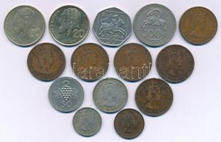 Ciprus 1955-1998. 14db-os érmetétel T:AU-F
Cyprus 1955-1998. 14pcs coin lot C:AU-F