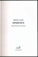 Bence Lajos: Egyszer én is. Muravidéki rövid történetek. Lendva, 2020, Magyar Nemzetiségi Művelődési...