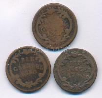 Csehország / Történelmi tartomány 1760-1761. 1gr Cu Bécs (3db, 2xklf) T:VF,F Bohemia 1760-1761. 1 Gröschl Cu Vienna (3pcs, 2xdiff) C:VF,F Krause KM#791