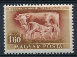 1951 Háziállatok 1,60Ft számvízjellel