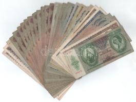 Vegyes, 30db-os Pengő bankjegytétel T:F,VG
