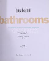 Gropp-Kennedy: Bathrooms. House Beautiful. New York, 1999, Hearts Books. Kiadói kartonált kötés, pap...