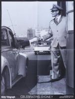 "Celebrating Sydney", 2 db The Sunday Telehraph - The Daily Telegraph plakát, hajtott, 42×...