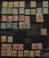 Ausztria több példányos készlet 1850-től 12 lapos A4 berakóban, benne 1.485 db bélyeg