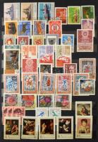 Szovjetunió rengeteg bélyeg 4 db A4 vagy annál nagyobb berakóban, összesen 108 oldalon