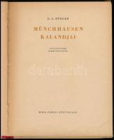 Bürger, G. A.: Münchausen kalandjai. Gustave Doré fametszeteivel. Bp., 1958, Móra. Félvászon kötés, ...