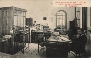 Caldes de Malavella the office of the Vichy Catalan spa