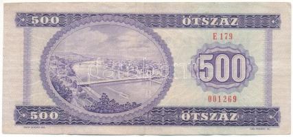 1975. 500Ft aránylag alacsony "E 179 001269" sorszámmal T:F
Adamo F41