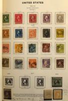 USA gyűjtemény 3 db vastag előnyomott albumban a kezdetektől, sok bélyeg, megnézendő anyag