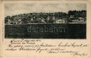 1899 Predeál, Predeal; látkép. Alfred Adler Photogr. / general view (EK)