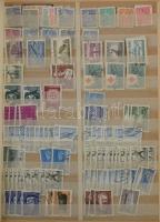 Finn több példányos anyag a kezdetektől 10 lapos A4 berakóban, postatiszta és pecsételt bélyegek