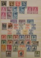 Ruanda, Burundi, Belga Kongó összeállítások 2 db A4 jó minőségű berakóban