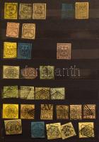 Olaszország és Trieszt összeállítás a korai évektől 10 lapos közepes berakóban