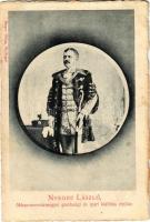 Máramaros, Maramures; Nyegre László (1857-1941) Máramaros vármegyei gazdasági és ipari kiállítás elnöke, főispán, országgyűlési képviselő. Berger Miksa kiadása (Máramarossziget) / President of the Máramaros County Economic and Industrial Exhibition, county government commissioner, member of the parliament