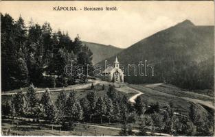1913 Borosznófürdő, Brusno-kúpele (Borosznó, Brusznó, Brusno); kápolna / chapel