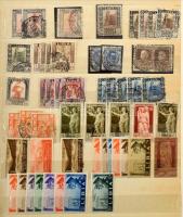 Olasz gyarmatok + Fiume bélyegek, Trieszt 12 lapos A4-es berakóban