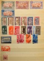 Olasz gyarmatok + Fiume bélyegek, Trieszt 12 lapos A4-es berakóban