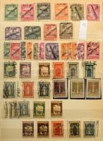 Olasz gyarmatok + Fiume bélyegek, Trieszt 12 lapos A4-es berakóban