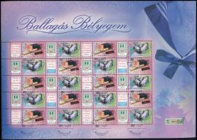 2007 Ballagás bélyegem I. - Matrózblúz promóciós teljes ív