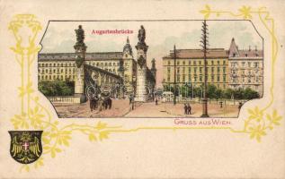 Vienna Augarten bridge litho