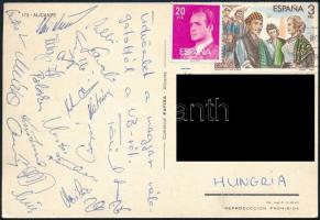 1982 "Üdvözlet a magyar válogatottól a VB-ről." Spanyolország labdarúgó Világbajnokság, a ...