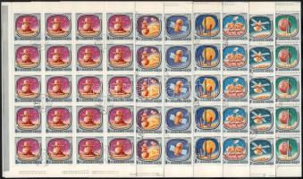 1976 Bolygókutatás hajtott teljes ívsor (8.000)