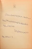 Molnár Gábor 2 dedikált kötete: Éjbe zuhant évek.; A csendes halál démona. Bp., 1973-1977, Szépiroda...