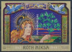 2015 Jeles magyarok VII. - 150 éve született Róth Miksa vágott blokk