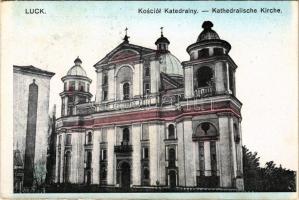 Lutsk, Luck; Kosciól Katedralny / Kathedralische Kirche / cathedral (cut)