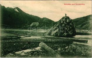 1907 Szczawnica, Kotunka pod Szczawnica / Kotunka Rock (wet corner)