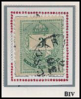 1874 3kr durva gyöngyjavítással (ex Orbán, Sebestyén aranyérmes kiállítási gyűjteményből)