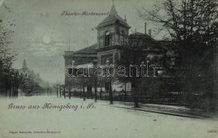1899 Kaliningrad (Königsberg) Theatre Restaurant (EK)