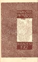 Haraszthy Lajos:  Aki vagyok. Versek az 1905-7 évekből. (Muhits Sándor rajzaival.) Budapest, 1912. A szerző magánkiadása (Hornyánszky Viktor ny.) 168 + [6] p. Egyetlen kiadás. Haraszthy Lajos (1881-1959) költő, újságíró bibliofil kiállítású verseskötetét Muhits Sándor grafikusművész szecessziós rajzai díszítik. Kolofon: "Ezt a könyvet írta Haraszthy Lajos, rajzolta M. S. művész, aki szerényen elhallgatja nevét; készült Hornyánszky Viktor nyomdájában Budapesten, annak betűivel és gépein, szedte Baumann János, nyomta Spiegel Lipót gépmester, kliséit Berst Samu sokszorosító műintézete szállította, borítékját négy színben az iparművészeti iskola gépén nyomta Mitterszky József, s végül fűzte Szalay Miklós könyvkötő. Készült az Úr 1911. esztendejének végén és az 1912-nek az elején. Megjelent piros pünkösd ünnepére". Jelentős Ady-hatásokat mutató kötetünk első nyomtatott oldalán régi ajándékozási bejegyzés. Színes, illusztrált kiadói félvászon kötésben. Jó példány.