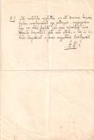 [Kézirat] Szabó Károly (1824-1890) történész, bibliográfus, az Erdélyi Múzeum Egyesület könyvtárosán...