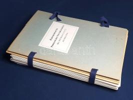 [Kézirat] A rákoskeresztúri Podmaniczky-Vigyázó kastély helyreállításának dokumentációja Bodor Imre ...