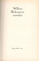 Shakespeare, William: 
William Shakespeare szonettjei. Fordította Szabó Lőrinc. A rézkarcokat Würtz...