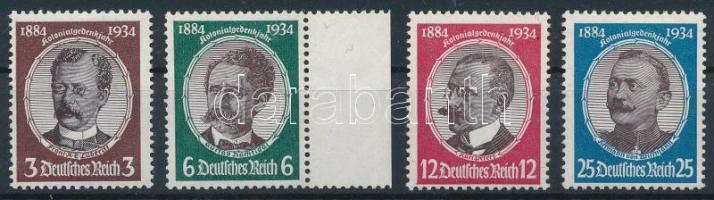 Deutsches Reich 1934 Mi 540-543 (Mi EUR 190,-)