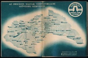 1943 Általános ismertető Magyarország üdülési, nyaralási és sportolási lehetőségeiről. 1943. Bp., Or...