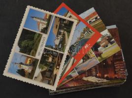 100 db MODERN megíratlan magyarországi város képeslap / 100 modern unused Hungarian town postcards