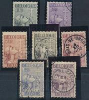 Belgium 1933 Mi 366-372 (Mi EUR 180,-)