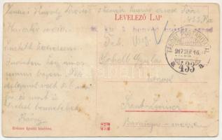 1917 Szilágycseh, Cehu Silvaniei; mozaiklap 4 képpel: utcakép, Hary Kristóf utóda üzlete. Krémer Ign...