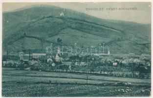 1908 Boksánbánya, Németbogsán, Deutsch-Bogsan, Bocsa Montana; látkép / general view (r)