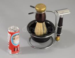Retro borotválkozó szett, hozzá bontatlan borotvaszappan