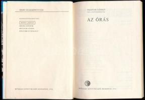 Magyar László: Az órás. Bp., 1976, Műszaki. Kiadói kartonált kötés, jó állapotban