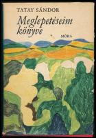 Tatay Sándor: Meglepétseim könyve. DEDIKÁLT! Bp., 1974, Móra. Kiadói egészvászon-kötés, kopott kiadói papír védőborítóban.